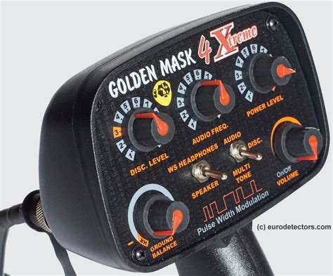 Metalldetektor Golden Mask 4WD RelicHunter. 