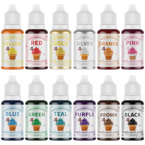 Metallic Food Coloring Ge