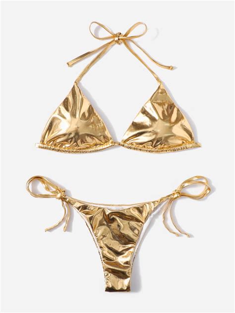 Metallic bikini pics. .  ...