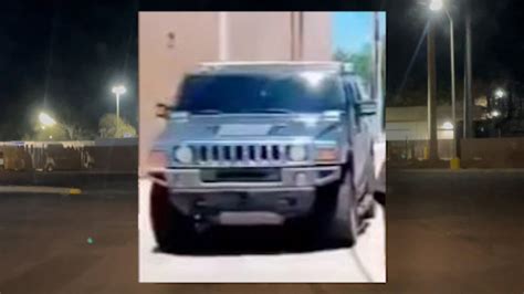 Metallic blue Hummer stolen from Denver worker's job site
