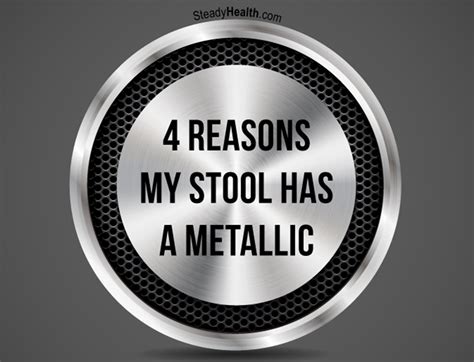 Metallic smell poop. Things To Know About Metallic smell poop. 