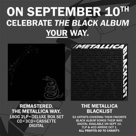 Metallica, 30 years later “Black Album” is ready to shine again