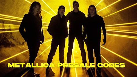 Metallica presale code 2023. Things To Know About Metallica presale code 2023. 