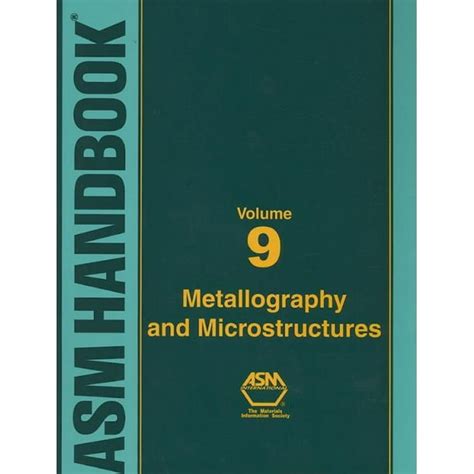 Metals handbook metallography and microstructures hardcover 1985. - Nutrisearch comparative guide to nutritional supplements consumer edition.