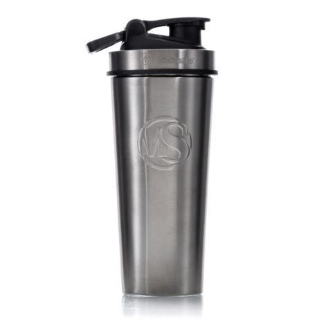 Metalshake RVS Shaker - 900ml - Silver Steel - bol.com