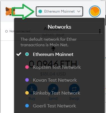 Metamask kovan.  The process to access one of the Ethereum test networks (Rop...