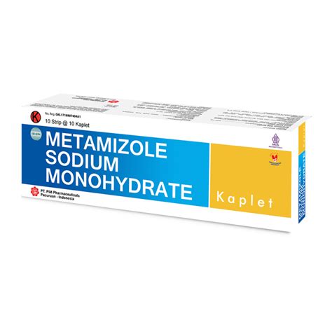 Metamizole sodium monohydrate