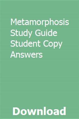 Metamorphosis study guide student copy answers. - Manual de aire acondicionado de heil modelo nac036akc3.