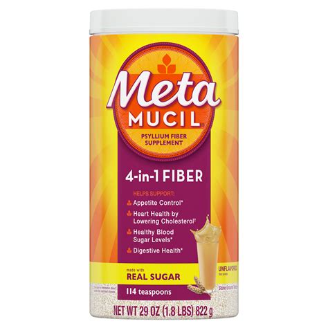 Metamucil powder ingredients.  Try Metamucil Original Coarse Fiber Powder, that ...