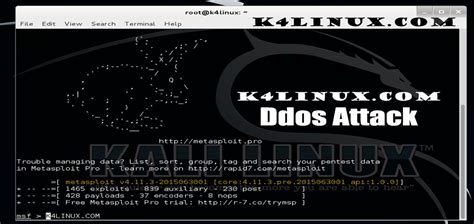 Metasploit attack over internet. .  Home of Kali Linux, an Advanced Penetration...
