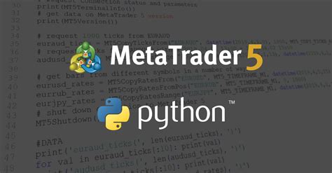 Metatrader 5 python macos.  To get started, specify the path to the Python ex...