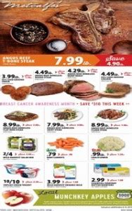 Find deals from your local store in our Weekly Ad. Updated each week, find sales on grocery, meat and seafood, produce, cleaning supplies, beauty, baby products and more. Select your store and see the updated deals today!. 