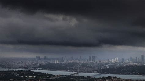 Meteoroloji’den İstanbul için kuvvetli yağış uyarısı