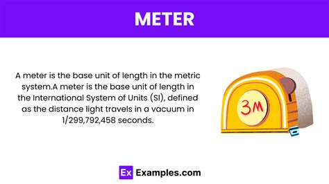Meter definition
