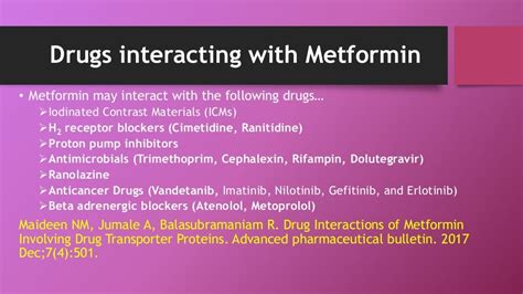 Metformin and Paracetamol Interactions - Drugs.com