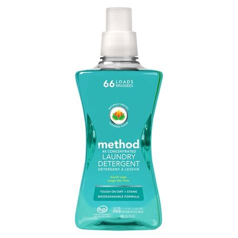 Method 4x Concentrated Laundry Detergent Beach Sage