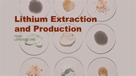 Method for extracting lithium carbonate from lepidolite