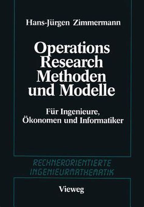 Methoden und modelle des operations research. - Food and beverage cost control sixth edition study guide.