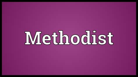 Methodist meaning in Urdu