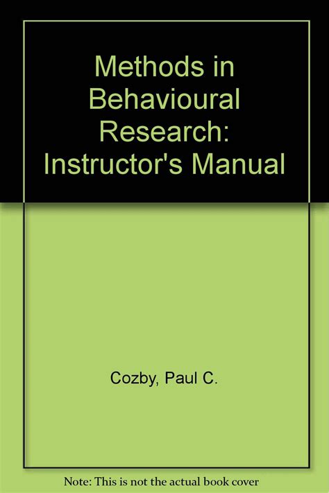 Methods in behavioural research instructors manual. - Atsg dodge trucks 68rfe techtran transmission rebuild manual 2006 up.