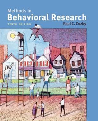 Download Methods In Behavioral Research By Paul C Cozby