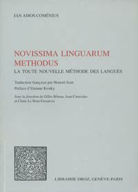Methodus linguarum novissima und andere seiner schriften zur sprachlehrforschung. - Consejo de las indias en el siglo 16..