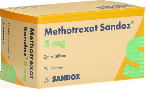 Methotrexat Sandoz® Tabletten - Wirkung, Nebenwirkungen