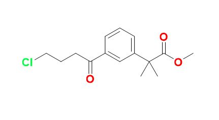 Methyl 2-(4-(4-chlorobutanoyl)phenyl)-2-methylpropanoate