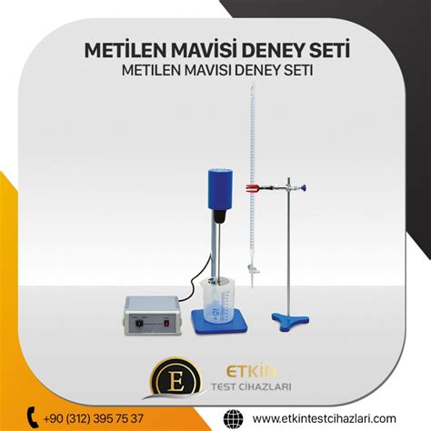 Metilen Mavisi Deney Seti Natek Control. 