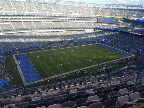Seating view photos from seats at MetLife stadium,