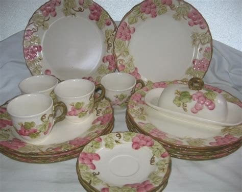 Metlox Pattern Vintage Pink Dinnerware/Metlox Poppytrail Made Etsy