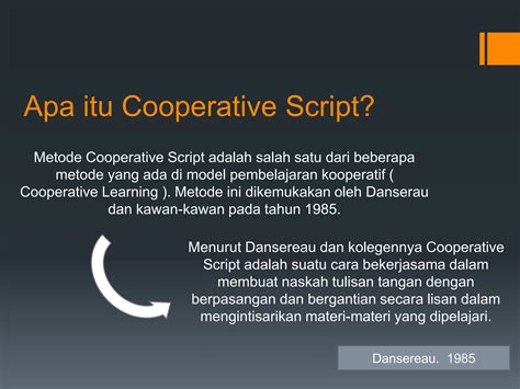 Metode Cooperative Script: Penerapan Metode Cooperative Script Berbantuan Media Audio image 1
