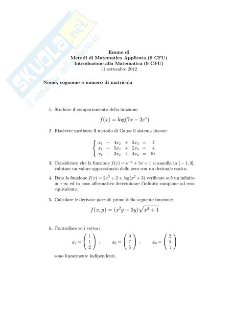 Metodi di matematica applicata soluzione soluzione hildebrand. - The handbook of antenna design by alan w rudge.