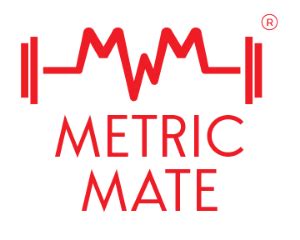Metric mate. Metric Mate makes devices that, when coupled to pin-based and plate-loaded exercise equipment, send data to mobile phones, turning strength training equipment into smart equipment and allowing users to automatically count reps and sets while also tracking caloric burn, force exertion, muscular fatigue, and rep tempo. 