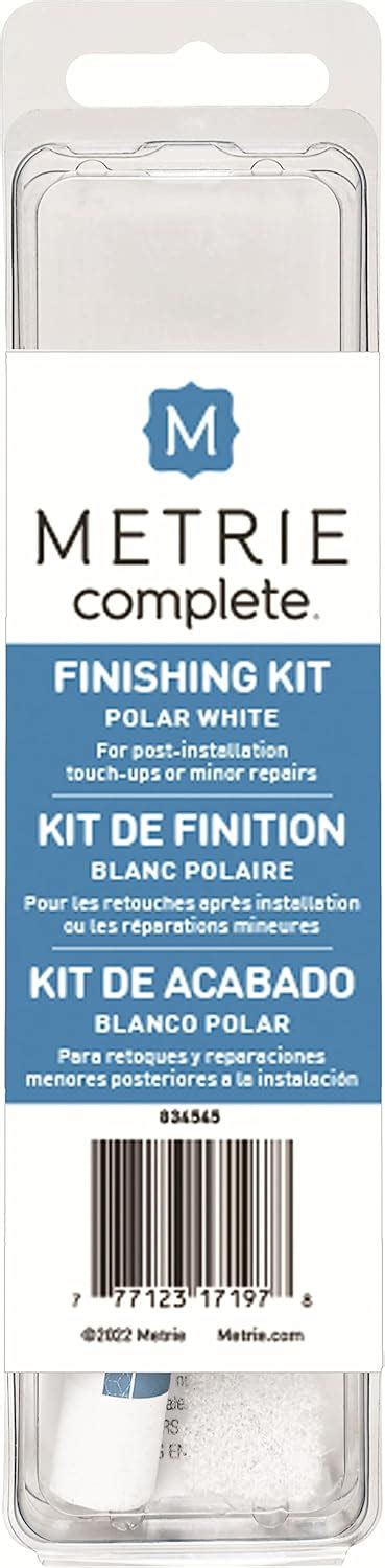 Metrie complete polar white paint.  Metrie Complete&reg; is a pre-painted solution and the wa...