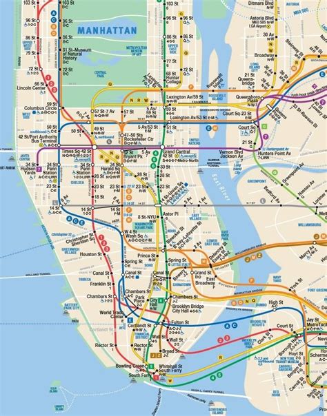 Metro di New York - Linee, prezzi e orari della metropolitana.