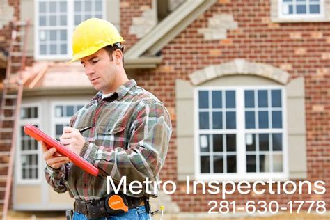 Metro inspections. Our inspectors use state-of-the-art technology to complete comprehensive home inspections quickly so that they get back to you within 24 hours after completing their report. This means that instead of waiting weeks until receiving your report, you receive your information immediately. You’ll know exactly what needs to be done right away to ... 