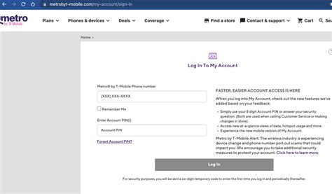 Apr 18, 2021 · Account Number: Go to MetroPCS.com, click on My Account, click on Payments and select any month. You can also find your account number in your bill reminder texts, which are sent every month. PIN: Normally your birthday, unless you changed it. If you are not sure, contact Metro PCS at 1-888-863-8768. . 