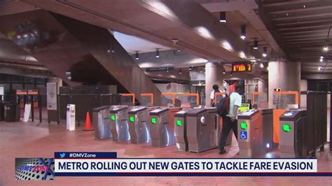 Metro rolls out new, higher fare gates in attempt to curb gate jumpers