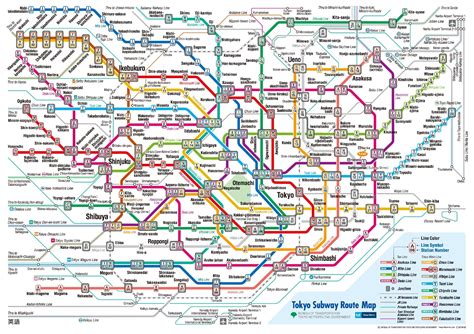 Tokyo Metro Map. The Tokyo Metro is a rapid transit system in To