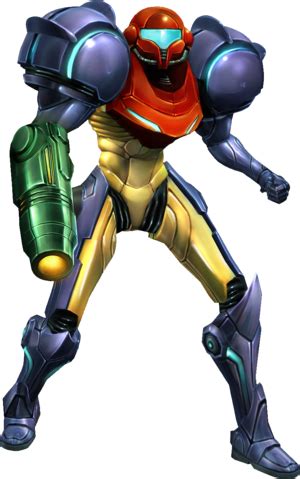 Metroid prime gravity suit. Fav is actually Super metroid then Prime. SM is the biggest side-scrolling samus of them all which i personally related the size to a high skill user as it take a real beast to pilot such a bulky suit as if shes wearing spandex. For prime the visor thinness created a very stark HUNTER look and really emphasized just how badass and hardcore she is. 