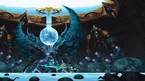 Metroidvania. Metroidvania là một thể loại phụ của dòng game hành động phiêu lưu. Khái niệm Metroidvania là từ ghép của 2 dòng game khác nhau đó là Metroid và Castlevania . Những game Metroidvania sẽ có cơ chế hoạt động và cách thiết kế màn chơi giống với Metroid và Castlevania . 