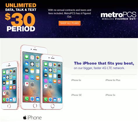 1-16 of 55 results for "metro pcs phones iphone" RESULTS. Add to List. Add to List. Share. Share. Best Seller in Amazon Renewed. Apple iPhone 11, 64GB, Green - Unlocked (Renewed) 4.3 4.3 out of 5 stars (32,107) $309.00 $ 309. 00. FREE delivery Tue, Jan 17 . Only 15 left in stock - order soon. Options: