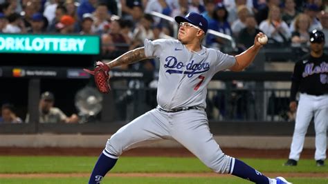 Mets 1-hit by Julio Urias, Dodgers, drop first game out of All-Star break