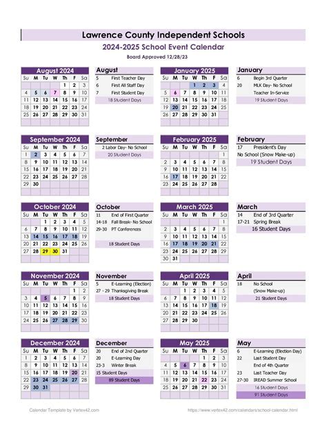 Metuchen Schools Calendar