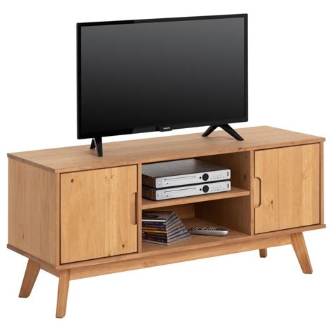 Meuble Télé Scandinave en Bois Massif - Made in meubles