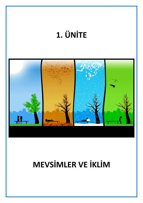 Mevsimler ve İklim fenonline. 