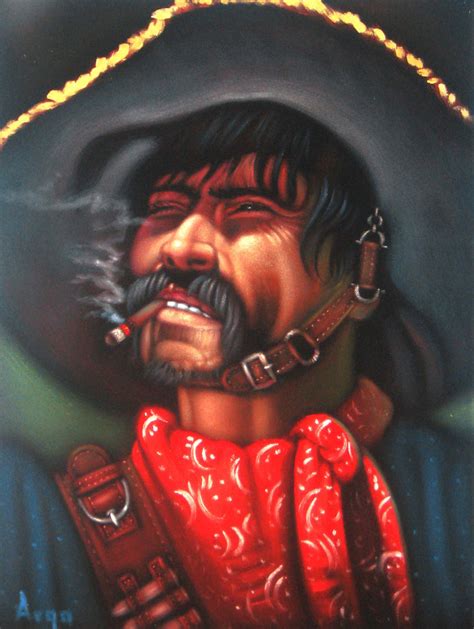 Mexican Bandito Drawing