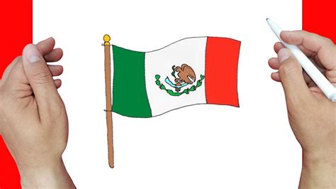 Mexican Flag To Draw