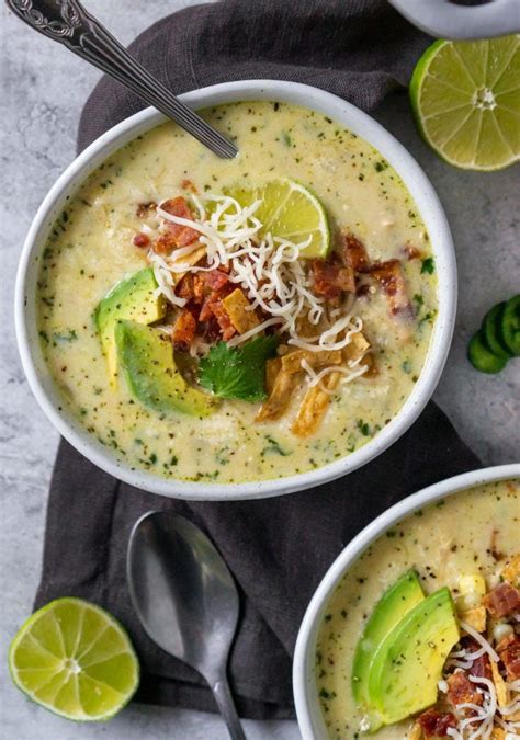 Mexican Street Corn White Chicken Chili - JZ Eats